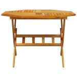 vidaXL Set mobilier de grădină pliabil, 5 piese, lemn masiv de acacia vidaXL Set mobilier de grădină pliabil, 5 piese, lemn masiv de acacia