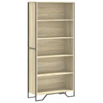 vidaXL Bibliotecă, stejar sonoma, 80x31x169 cm, lemn prelucrat vidaXL Bibliotecă, stejar sonoma, 80x31x169 cm, lemn prelucrat
