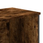 vidaXL Bibliotecă, stejar fumuriu, 80x31x169 cm, lemn prelucrat