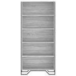 vidaXL Bibliotecă, gri sonoma, 80x31x169 cm, lemn prelucrat vidaXL Bibliotecă, gri sonoma, 80x31x169 cm, lemn prelucrat