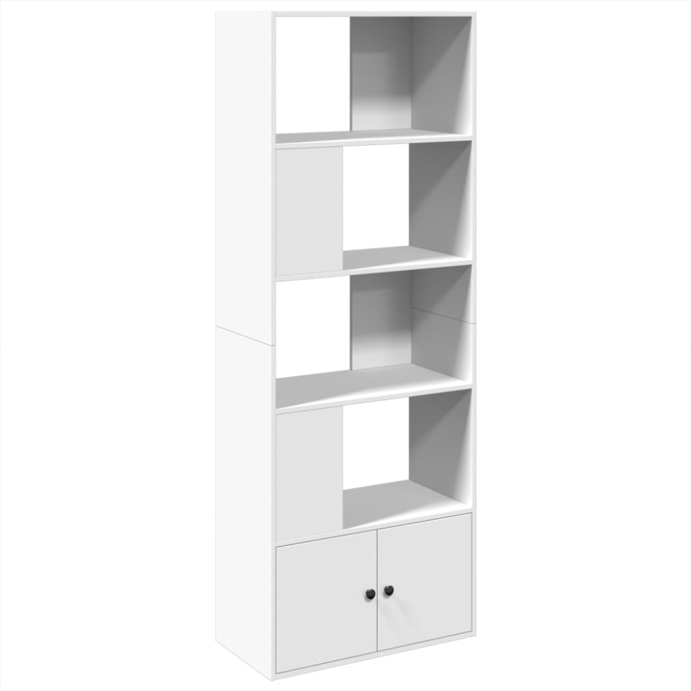vidaXL Bibliotecă, alb, 70x36x189 cm, lemn prelucrat