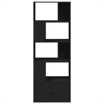 vidaXL Bibliotecă, negru, 70x36x189 cm, lemn prelucrat vidaXL Bibliotecă, negru, 70x36x189 cm, lemn prelucrat