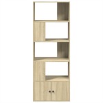 vidaXL Bibliotecă, stejar sonoma, 70x36x189 cm, lemn compozit vidaXL Bibliotecă, stejar sonoma, 70x36x189 cm, lemn compozit