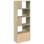 vidaXL Bibliotecă, stejar sonoma, 70x36x189 cm, lemn compozit vidaXL Bibliotecă, stejar sonoma, 70x36x189 cm, lemn compozit