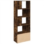 vidaXL Bibliotecă, stejar fumuriu, 70x36x189 cm, lemn prelucrat vidaXL Bibliotecă, stejar fumuriu, 70x36x189 cm, lemn prelucrat