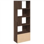 vidaXL Bibliotecă, stejar maro, 70x36x189 cm, lemn prelucrat vidaXL Bibliotecă, stejar maro, 70x36x189 cm, lemn prelucrat