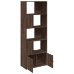 vidaXL Bibliotecă, stejar maro, 70x36x189 cm, lemn prelucrat vidaXL Bibliotecă, stejar maro, 70x36x189 cm, lemn prelucrat