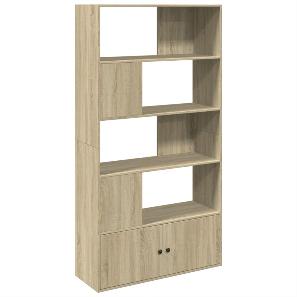 vidaXL Bibliotecă, stejar sonoma, 100x36x189 cm, lemn prelucrat