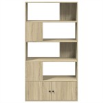 vidaXL Bibliotecă, stejar sonoma, 100x36x189 cm, lemn prelucrat vidaXL Bibliotecă, stejar sonoma, 100x36x189 cm, lemn prelucrat