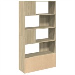 vidaXL Bibliotecă, stejar sonoma, 100x36x189 cm, lemn prelucrat vidaXL Bibliotecă, stejar sonoma, 100x36x189 cm, lemn prelucrat