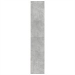 vidaXL Bibliotecă, gri beton, 100x36x189 cm, lemn prelucrat vidaXL Bibliotecă, gri beton, 100x36x189 cm, lemn prelucrat