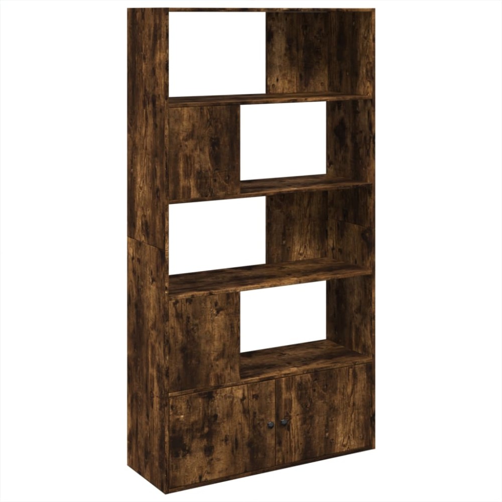 vidaXL Bibliotecă, stejar fumuriu, 100x36x189 cm, lemn prelucrat