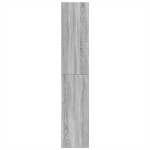 vidaXL Bibliotecă, gri sonoma, 100x36x189 cm, lemn prelucrat vidaXL Bibliotecă, gri sonoma, 100x36x189 cm, lemn prelucrat