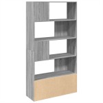 vidaXL Bibliotecă, gri sonoma, 100x36x189 cm, lemn prelucrat vidaXL Bibliotecă, gri sonoma, 100x36x189 cm, lemn prelucrat