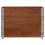 vidaXL Rame pentru paleți 3 buc. maro 80x60 cm lemn masiv de pin vidaXL Rame pentru paleți 3 buc. maro 80x60 cm lemn masiv de pin