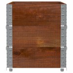 vidaXL Rame pentru paleți 3 buc. maro 100x50 cm lemn masiv de pin vidaXL Rame pentru paleți 3 buc. maro 100x50 cm lemn masiv de pin