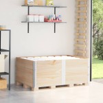 vidaXL Rame pentru paleți, 3 buc., 150x100 cm, lemn masiv de pin vidaXL Rame pentru paleți, 3 buc., 150x100 cm, lemn masiv de pin