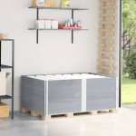 vidaXL Rame pentru paleți 3 buc. Gri 150x100 cm lemn masiv de pin vidaXL Rame pentru paleți 3 buc. Gri 150x100 cm lemn masiv de pin