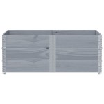 vidaXL Rame pentru paleți 3 buc. Gri 150x100 cm lemn masiv de pin vidaXL Rame pentru paleți 3 buc. Gri 150x100 cm lemn masiv de pin
