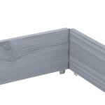 vidaXL Rame pentru paleți 3 buc. Gri 150x100 cm lemn masiv de pin vidaXL Rame pentru paleți 3 buc. Gri 150x100 cm lemn masiv de pin