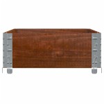 vidaXL Jardinieră de grădină, maro, 100x50 cm, lemn masiv de pin vidaXL Jardinieră de grădină, maro, 100x50 cm, lemn masiv de pin