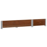 vidaXL Jardinieră de grădină, maro, 100x50 cm, lemn masiv de pin vidaXL Jardinieră de grădină, maro, 100x50 cm, lemn masiv de pin