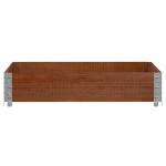 vidaXL Jardinieră de grădină, maro, 100x100 cm, lemn masiv de pin vidaXL Jardinieră de grădină, maro, 100x100 cm, lemn masiv de pin