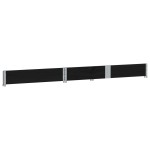 vidaXL Jardinieră de grădină, negru, 150x100 cm, lemn masiv pin