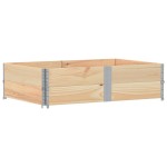 vidaXL Jardinieră de grădină, 150x100 cm, lemn masiv de pin vidaXL Jardinieră de grădină, 150x100 cm, lemn masiv de pin