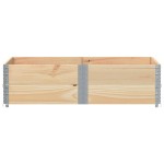 vidaXL Jardinieră de grădină, 150x100 cm, lemn masiv de pin vidaXL Jardinieră de grădină, 150x100 cm, lemn masiv de pin