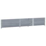 vidaXL Jardinieră de grădină, gri, 150x100 cm, lemn masiv pin vidaXL Jardinieră de grădină, gri, 150x100 cm, lemn masiv pin