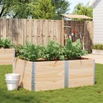 vidaXL Jardinieră de grădină, 150x100 cm, lemn masiv de pin vidaXL Jardinieră de grădină, 150x100 cm, lemn masiv de pin