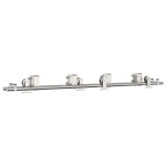 vidaXL Set piese pentru ușă glisantă, argintiu, 183 cm oțel inoxidabil vidaXL Set piese pentru ușă glisantă, argintiu, 183 cm oțel inoxidabil