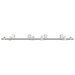 vidaXL Set piese pentru ușă glisantă, argintiu, 183 cm oțel inoxidabil vidaXL Set piese pentru ușă glisantă, argintiu, 183 cm oțel inoxidabil