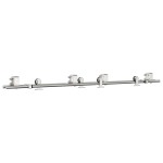 vidaXL Set piese pentru ușă glisantă, argintiu, 183 cm oțel inoxidabil vidaXL Set piese pentru ușă glisantă, argintiu, 183 cm oțel inoxidabil