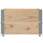 vidaXL Jardinieră de grădină, 80x60 cm, lemn masiv de pin vidaXL Jardinieră de grădină, 80x60 cm, lemn masiv de pin
