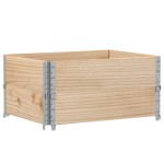 vidaXL Jardinieră de grădină, 80x60 cm, lemn masiv de pin vidaXL Jardinieră de grădină, 80x60 cm, lemn masiv de pin