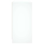 vidaXL Dulap, alb, 102x37x75,5 cm, lemn prelucrat