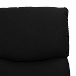 vidaXL Fotoliu de masaj cu ridicare, negru, material textil vidaXL Fotoliu de masaj cu ridicare, negru, material textil