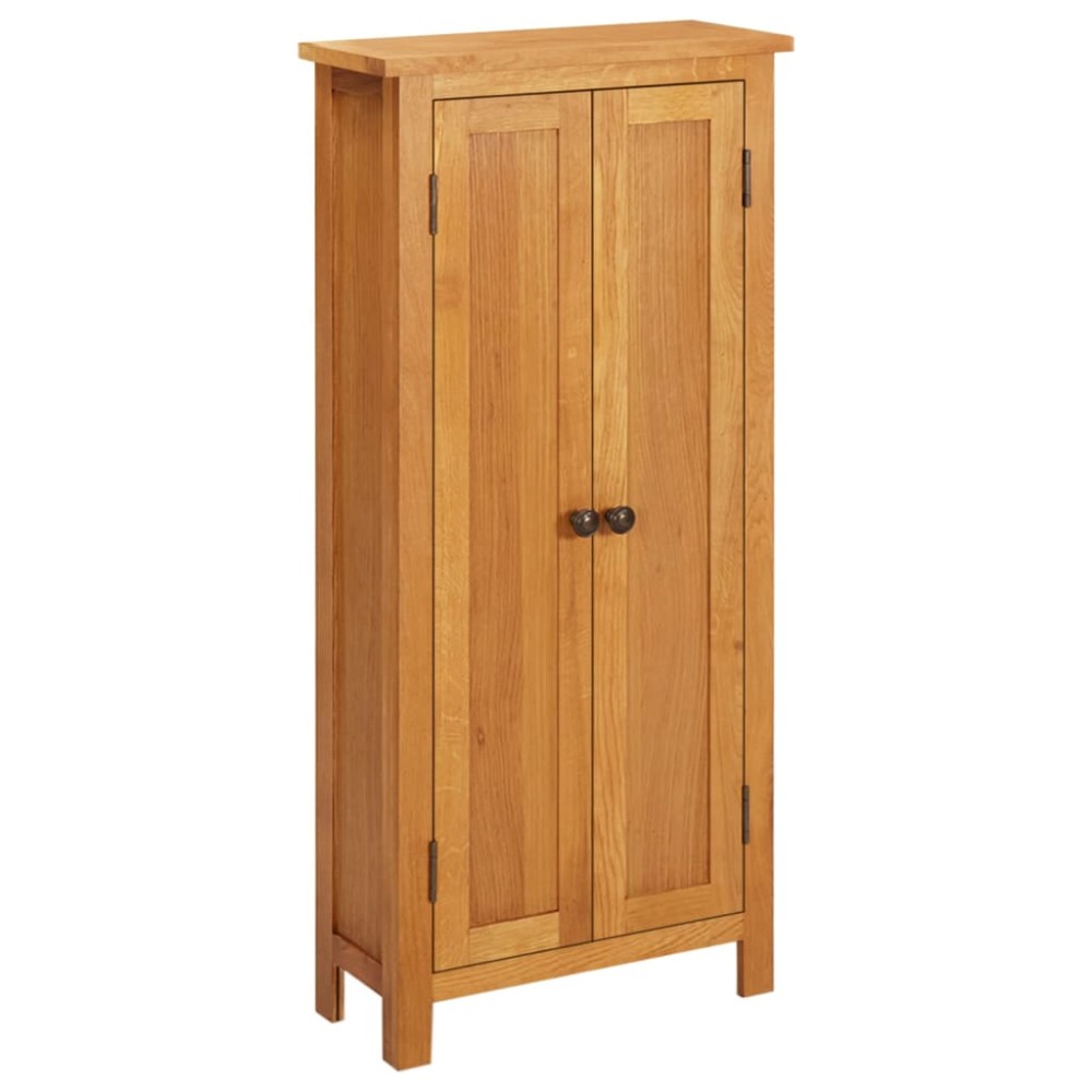 vidaXL Dulap de depozitare, 50x22x110 cm, lemn masiv de stejar