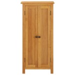 vidaXL Dulap de depozitare, 50x22x110 cm, lemn masiv de stejar vidaXL Dulap de depozitare, 50x22x110 cm, lemn masiv de stejar