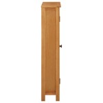 vidaXL Dulap de depozitare, 50x22x110 cm, lemn masiv de stejar vidaXL Dulap de depozitare, 50x22x110 cm, lemn masiv de stejar