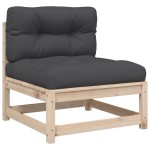 vidaXL Set canapea de grădină cu perne, 8 piese, lemn masiv de pin vidaXL Set canapea de grădină cu perne, 8 piese, lemn masiv de pin