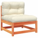 vidaXL Set mobilier de grădină cu perne, 9 piese, lemn masiv de pin