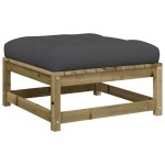 vidaXL Set canapea de grădină cu perne, 10 piese, lemn de pin tratat vidaXL Set canapea de grădină cu perne, 10 piese, lemn de pin tratat