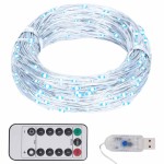 vidaXL Instalație cu 150 LED-uri, alb rece, 15 m vidaXL Instalație cu 150 LED-uri, alb rece, 15 m