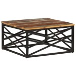 vidaXL Măsuță de cafea, 68x68x35 cm, lemn masiv reciclat vidaXL Măsuță de cafea, 68x68x35 cm, lemn masiv reciclat