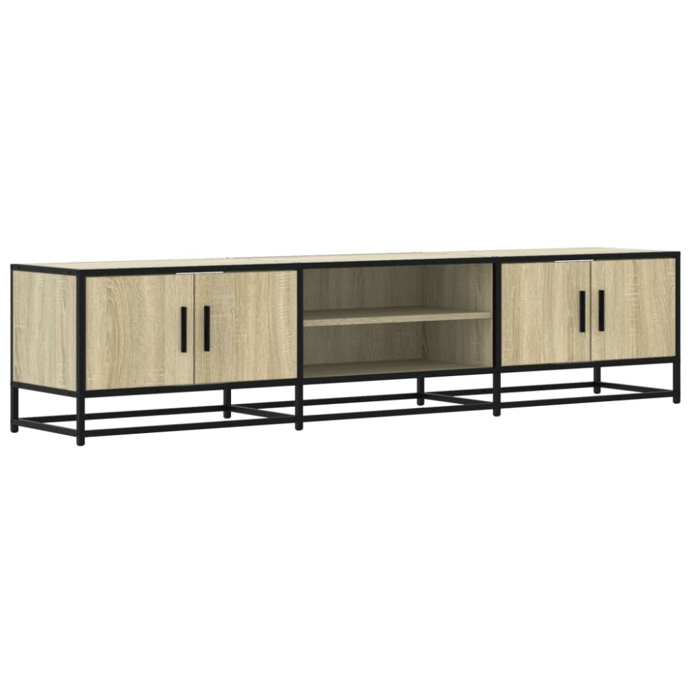 vidaXL Comodă TV, stejar sonoma, 180x35x41 cm, lemn prelucrat