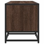 vidaXL Comodă TV, stejar maro, 180x35x41 cm, lemn prelucrat