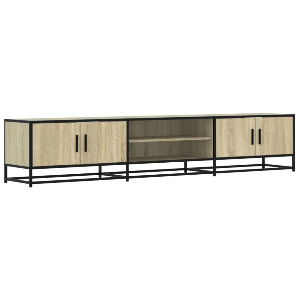 vidaXL Dulap TV, stejar sonoma, 210x35x41 cm, lemn prelucrat